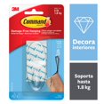 thumbnail image 7 of Command Large Hook Indoor Damage Free Adhesive 1 Hook 2 Strips Clear, 2 Pack, 7 of 7