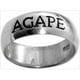 Solid Rock Jewelry 42554 Bague Agape Style 415 Ss Taille 5 – image 1 sur 1