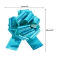 thumbnail image 2 of 10 Inch Giant Large Pull Bow 1 Pcs Big Glitter Metallic Car Bows Ribbon for Wedding Presents Gift Wrapping Christmas, Green Blue, 2 of 6