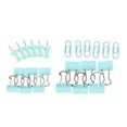 thumbnail image 4 of Kit de clips de oficina,Kit de clips de oficina Clips de papel de colores Clips de carpeta pequeños Tecnología avanzada, 4 of 9