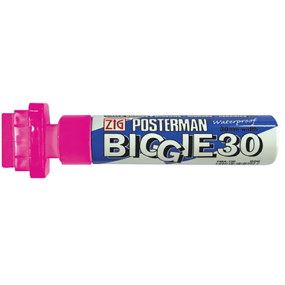 30 mm Wide Tip Paint Marker - Fluorescent Pink