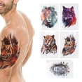 thumbnail image 3 of Pegatinas naturales falsas de brazo completo pegatinas de parche pegatinas de animales pegatinas de brazo para brazos manos hombros piernas para hombres y mujeres ANGGREK Otros, 3 of 8