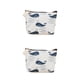 thumbnail image 2 of Minnieouse ¡Novedad de 2020! Mini monedero de lona con animales frescos pequeños, monedero con cremallera, billeteras para regalo ballena 2piezas Minnieouse CBP007323, 2 of 5