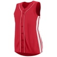 thumbnail image 1 of Augusta Sportswear 1669 para niñas, rojo/blanco, grande Ropa deportiva Augusta 1669, 1 of 1