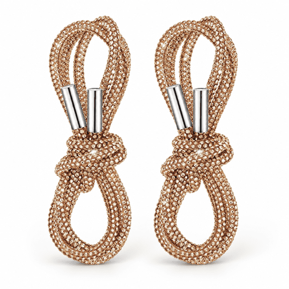 1 Pair Rhinestone Shoelaces 62.99 in Round Rope Drawstring Cords with Decorative Crystal Detail for Shoes Hoodies and Joggers