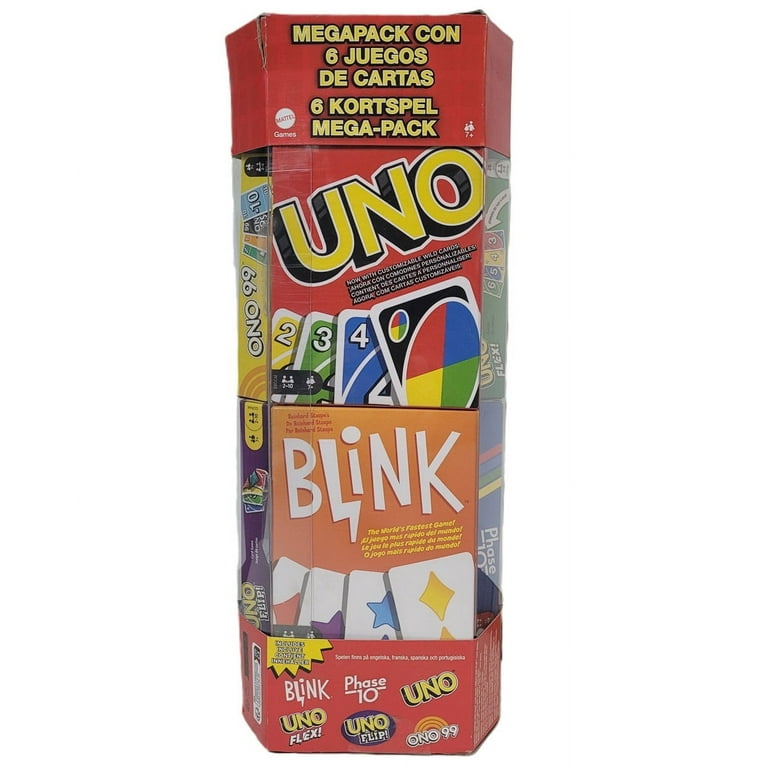 Mattel Mega Pack Card Games Assorted 6 Count - Walmart.com
