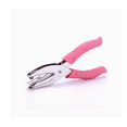 thumbnail image 2 of 1 Pack Single Hole Punch Metal Handheld Small Heart Shaped Hole Puncher with Soft Grip, Paper Puncher for DIY Craft Tags Greeting Cards Scrapbook, Easy to Use for Home Office(Pink,6.3x2.8"), 2 of 8