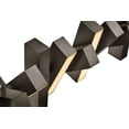 thumbnail image 3 of Fredrick Ramond Fr42455 Stitch 42" Wide Led Abstract Chandelier - Black, 3 of 7