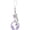 Purple, variant on Aesthetic Y2K Phone Charm Keychains Pendant Mini Headphone Phone Charms Cute Headset Phone Lanyard Keyring Purse Charms Bag Accessories