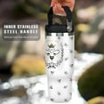 thumbnail image 2 of 30 oz Bee Tumbler with Handle Gifts for Bee Lover 30oz Stainless Steel Travel Cup Mug Water Bottle, 2 of 6