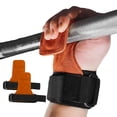 thumbnail image 2 of gray Los cojines del entrenamiento de los apretones de la mano del levantamiento de pesas con para levantar levantan el gimnasio de la aptitud, 2 of 4