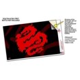 thumbnail image 3 of Skin Wrap Decal compatible with Hydro Flask Wide Mouth Bottle 32oz Oriental Dragon Red on Black (BOTTLE NOT INCLUDED), 3 of 3