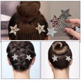 thumbnail image 3 of 5 uds horquillas para el pelo flequillo fijador soporte estrella pasadores para el cabello accesorios para el cabello de estrella, 3 of 5