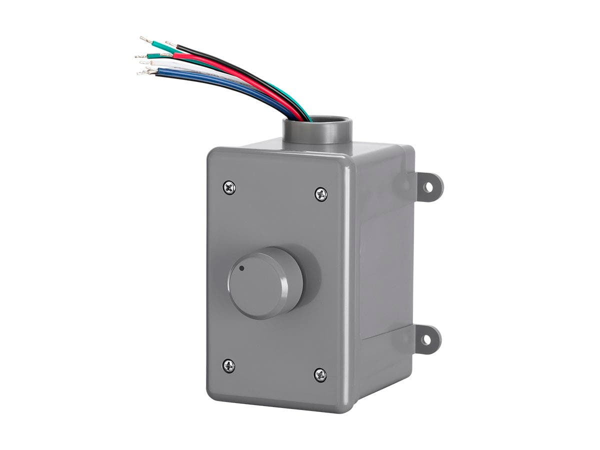 outdoor speaker control