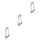thumbnail image 2 of Speravity Universal CNC Tenedor Clip-ons Mango Grip Manillar para motocicletas Durable y elegante Plata 36mm Type1 NO1, 2 of 5