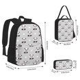 thumbnail image 2 of Balery Panda Bear Mochila Escolar 3 en 1 para Niños - Mochila Resistente con Lonchera Térmica y Estuche - Mochila Escolar para Niños y Niñas, 2 of 7
