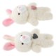 thumbnail image 3 of 2 llaveros de muñeco de peluche con diseño de conejito rubor, animal de peluche suave para niños, bolsa colgante, mochila, decoración para el hogar, escuela, viajes y regalos de fiesta, 3 of 5