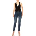 thumbnail image 5 of Women's Casual Solid Racerback Vest Button Down Closure, 5 of 7