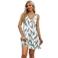 thumbnail image 2 of Ronuti Womens 2026 Summer Dresses Loose U Neck Sleeveless Sundresses Dress with Pockets, 2 of 8