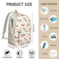 thumbnail image 5 of Dachshund Backpack for School,Cute School Bag,Schoolbag with Adjustable Shoulder Straps & Padded Back,15.7"x11.8"x5.5", 5 of 5