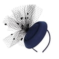 thumbnail image 2 of Accessoires de Robe Béret Vintage en Maille Couleur Unie pour Femmes, 2 of 4
