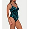 thumbnail image 4 of Sunsets Swimwear Cascade Seagrass Texture Zuri V-Wire Tankini Top, 4 of 6