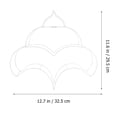 thumbnail image 2 of Shisuyan Lampshade Frame Table Lamp Frame Desk Lamp DIY Frame Lampshade Making Supply, 2 of 8