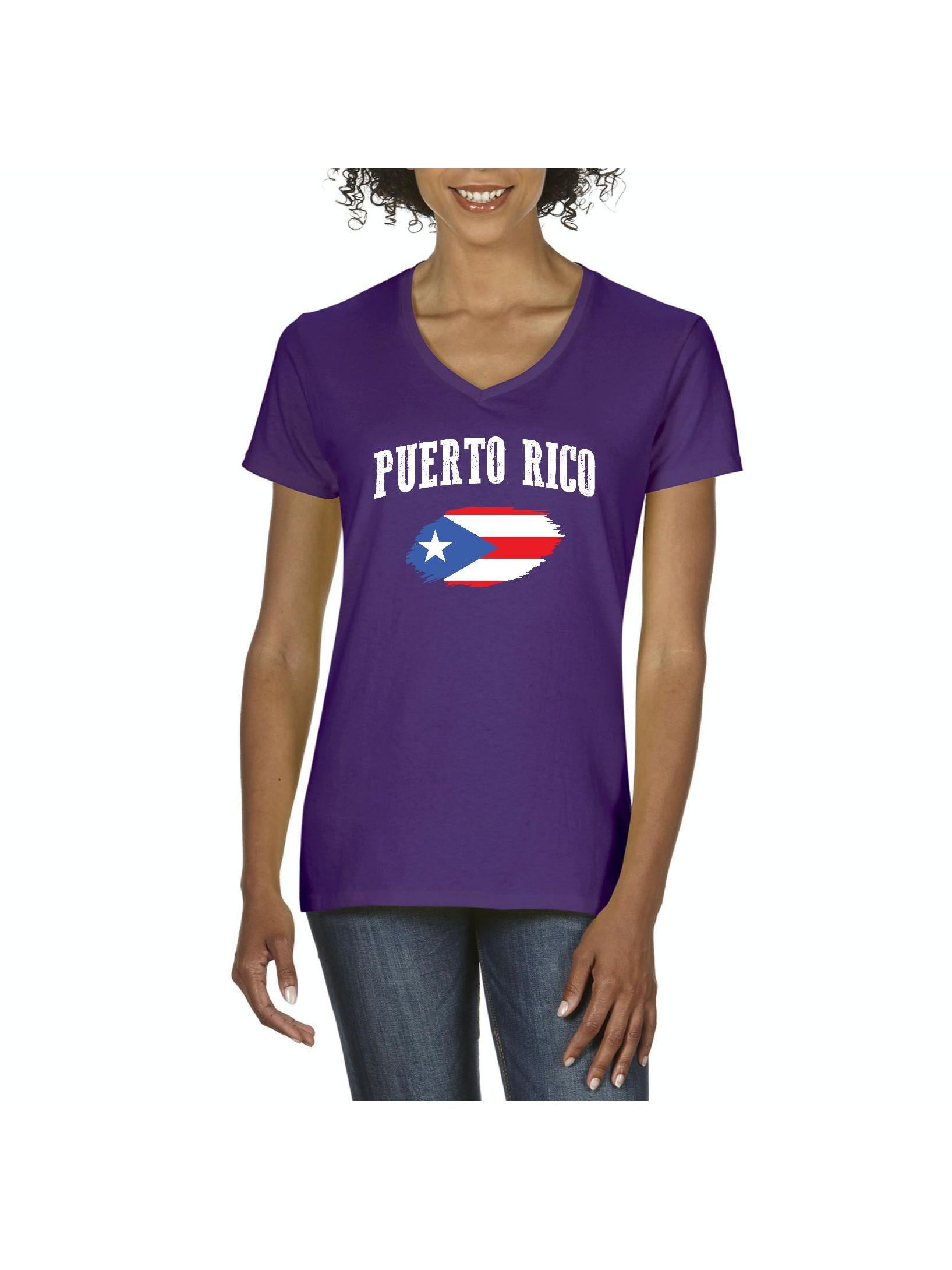 Puerto Rico Strong Toddler Girls T Shirt Kids Cotton Short Sleeve Ruffle Tee