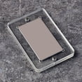 thumbnail image 2 of kusrkot Trading Card Holder Clear Hard Card Sleeves Acrylic Stand Desktop Slab Holder and Card Display Case for Standard Cards, Baseball Cards, 2 of 8