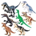 thumbnail image 2 of Bloques de construcción Jurassic World Dinosaurios Figuras Ladrillos Baryonyx Tyrannosaurus Rex Indominus Rex I-Rex Ensamblar Juguetes para niños, 2 of 5