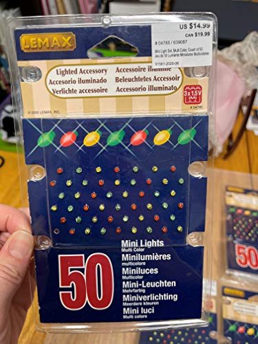 2) LEMAX FIELD LIGHTS -Holiday Village -Train Set -Directional