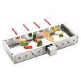 thumbnail image 2 of Gril à Brochettes Rotatif Automatique Innovant avec Largeur Réglable - Compatible avec Banque d'Alimentation 5V (AC/DC), Longueur de 70cm, Design Moderne et Simple pour une Cuisson Uniforme, Construction Durable Yongkang, 2 of 5