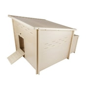 New Age Pet® ECOFLEX® Fontana Jumbo Chicken Coop, in Red or Tan, for 4 to 6 Chickens