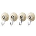 thumbnail image 1 of Adhesive Hooks, 4pcs Practical  Door Hooks  for Home Bathroom Kitchen, 1 of 8