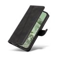 thumbnail image 5 of for Google Pixel 8a Case Wallet for Men Women, Flip Folio Cover with PU Leather Kickstand Credit Card Slots Magnetic Wrist Strap Kickstand Protective Shockproof Phone Case Cover, Black, 5 of 7