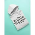thumbnail image 3 of Be In Love With Your Life ! Hoodie Women -Image by Shutterstock, Female Medium, 3 of 4