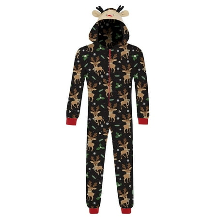 

Cinmonia Parent Child Christmas Matching Family Christmas Siamese Pajamas