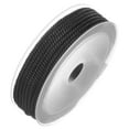 thumbnail image 3 of Unique Bargains Twisted Nylon Twine Thread Beading Cord 3mm 7M/23 Feet Extra Strong Braided Nylon String, Black, 3 of 6