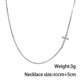 thumbnail image 2 of Collar con Cruz de Acero Inoxidable Yashi para Hombre Colgante de Cadena de Cuerda en Plata Negro Y Oro 45 cm, 2 of 5