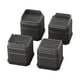 thumbnail image 2 of 4 elevadores de cama resistentes para muebles, antideslizantes, resistentes y multiusos para escritorios. Negro, 2 of 9