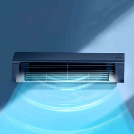

Weloille Desk Bladeless Fan - Wall Mounted Quiet Tower Fan Portable Cooling Fan Standing Oscillating Fans for Bedroom Living Room Office