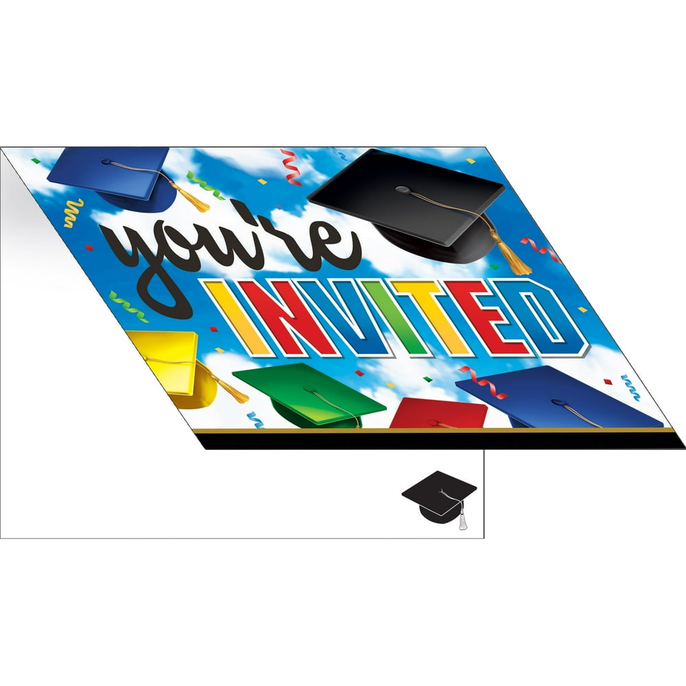 Graduation Celebration Invitations, 50 Count