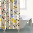 thumbnail image 5 of Waterproof Pioneer Shower Curtain 72x84 Inch Polyester Unique Cute Floral Shower Curtain for Bathroom Hotel Home Decor with 12 Plastic Hooks, 5 of 5
