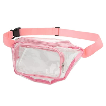 Clear Fanny Pack, Transparent Waist Bag Water Resistance For Shopping ...