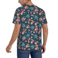 thumbnail image 2 of Zufioo Happy Mother's Day Print Men's Baseball Short Sleeve, Moisture Wicking Button-Down Hip Hop Tee-X-Large, 2 of 7