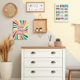 thumbnail image 6 of You Can Do It Canvas Wall Art,Retro Groovy Hippie Preppy Style Inspirational Canvas Artwork Picture Poster Decor for Home Bedroom Living Room Girl Room Office,12 x15 Inch, 6 of 6