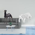 thumbnail image 2 of Estatua de resina de perro, figura de animal, escultura de toro, adorno decorativo coleccionable con textura suave, adecuado para regalar, decoración, 2 of 8