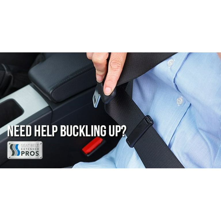 4pcs Seat Belt Extender 10 Car Buckle Extender for Cars, Easy to  Install,Black 