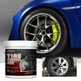 thumbnail image 6 of 50% Off Clear! Skegnu Car Tire Refurbishment Black And Bright Coating Paste Tire Wax Darkening Gloss Bright Decontamination Cleaner Motorcycle Tire Bright 100g Deal for Days, 6 of 9