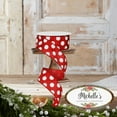 thumbnail image 4 of 1.5" Large Polka Dot Ribbon: Red/White (10 Yards), 4 of 4